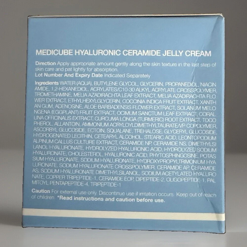 medicube Hyaluronic Ceramide Jelly Cream Hyaluronic Acid+Niacinamide 50mL